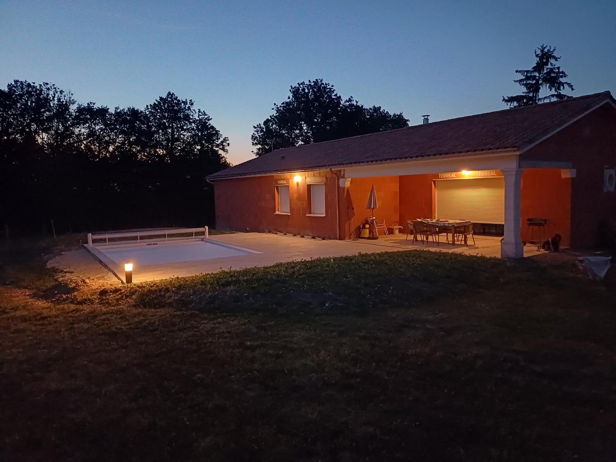 Villa La Palombe Chapdeuil Exterior foto
